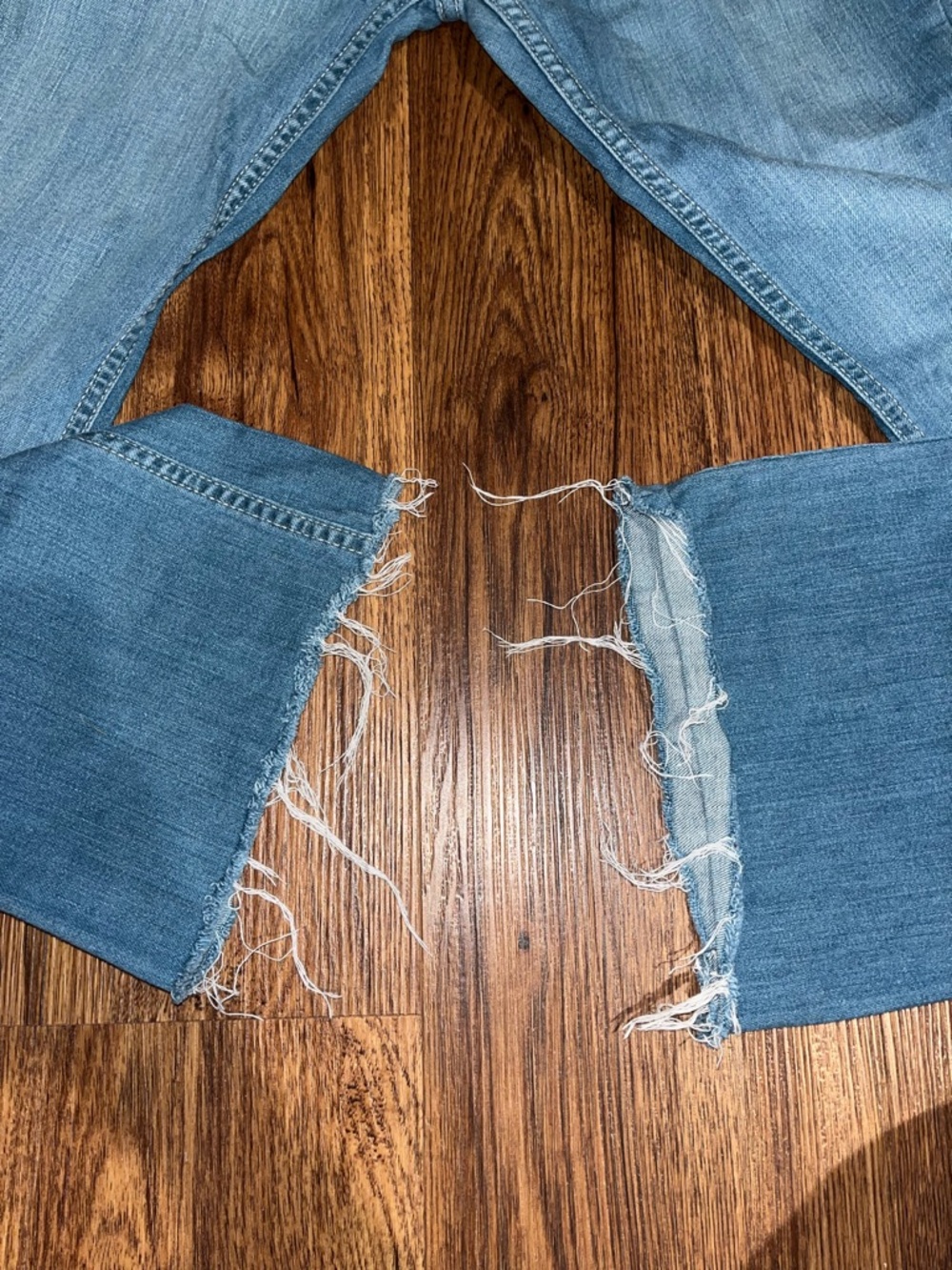 lola Dark Blue Straight-Leg Jeans - Picture 5 of 9